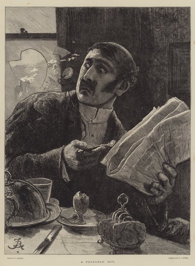 Un coup palpable - Frederick Barnard