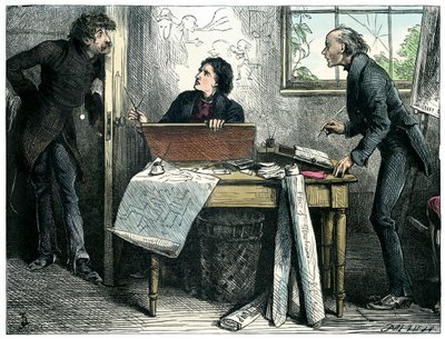 Martin Chuzzlewit par Charles Dickens - Frederick Barnard