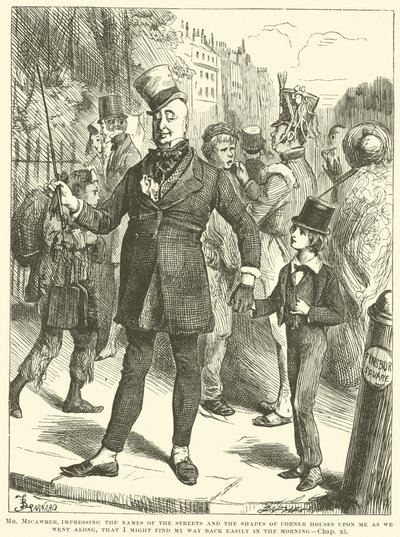 M. Micawber - Frederick Barnard