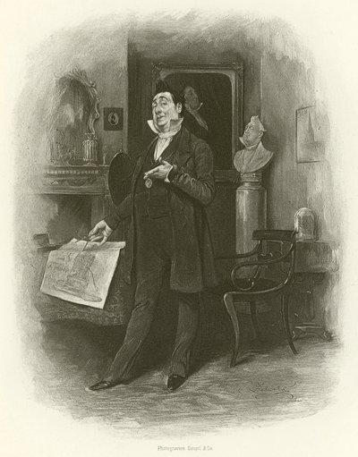 M. Pecksniff - Frederick Barnard