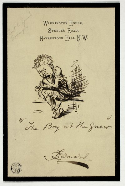 Le garçon à la gnaque - Frederick Barnard