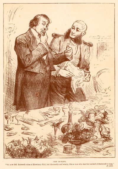 Le majordome - Frederick Barnard
