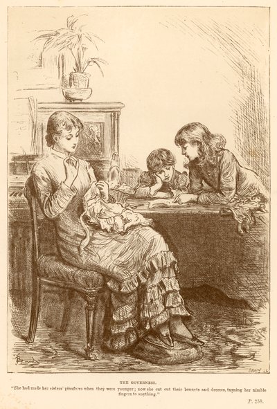 La gouvernante - Frederick Barnard