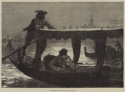 La lune de miel à Venise - Frederick Barnard
