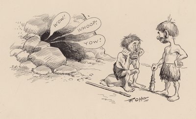 Nos ancêtres antédiluviens par F. Opper : Numéro quarante-quatre (litho) - Frederick Burr Opper