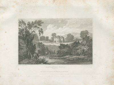 Barlaston Hall : gravure, nd [19e siècle] - Frederick Calvert