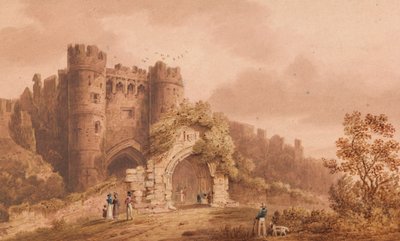 Château de Carisbrook, Île de Wight - Frederick Calvert