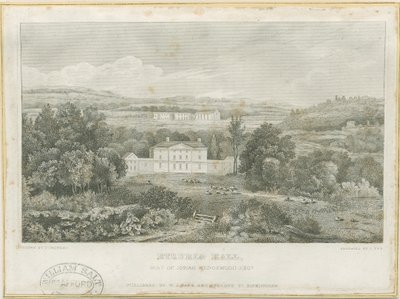 Etruria Hall (gravure) - Frederick Calvert