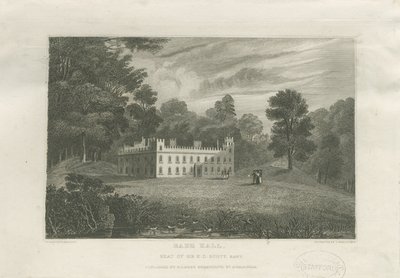 [Great] Barr Hall : gravure, nd [milieu du 19e siècle] - Frederick Calvert