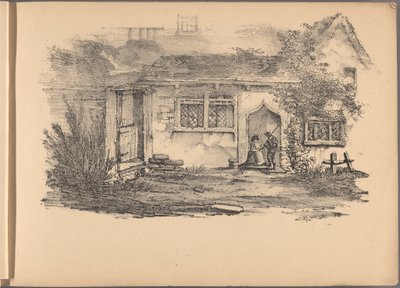 Une série de soixante croquis de cottages. Londres, 1825. - Frederick Calvert