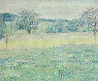 Paysage de Giverny - Frederick Carl Frieseke
