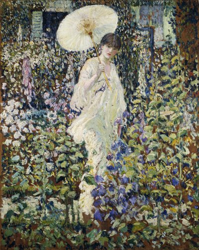 Soleil et vent - Frederick Carl Frieseke