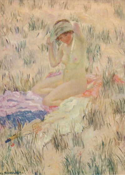 Sur les dunes - Frederick Carl Frieseke