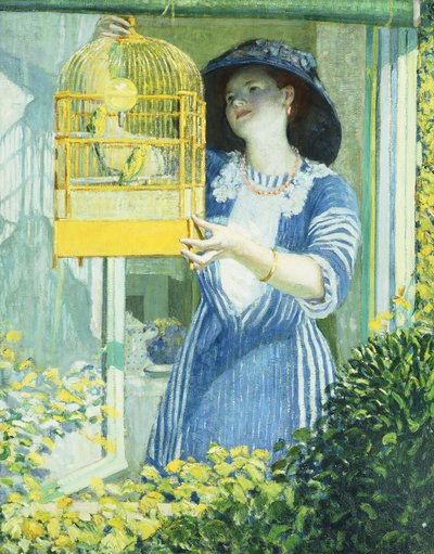 La Fenêtre Ouverte - Frederick Carl Frieseke