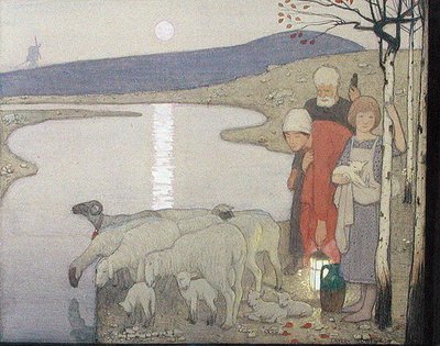 Pastorale, vers 1923 - Frederick Cayley Robinson