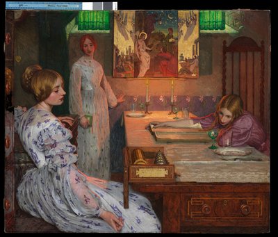 La fin du jour - Frederick Cayley Robinson