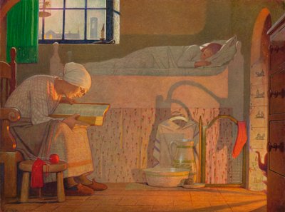 Le Mot, vers 1922 - Frederick Cayley Robinson