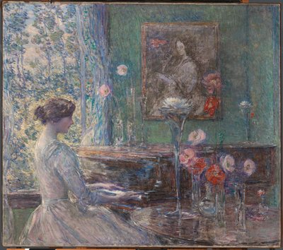Improvisation - Frederick Childe Hassam