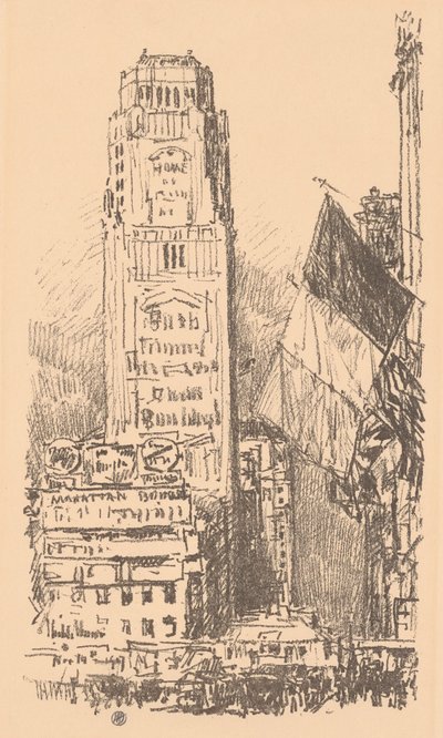 Bouquet de New York, 1917 - Frederick Childe Hassam