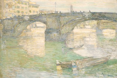 Ponte Santa Trinità - Frederick Childe Hassam