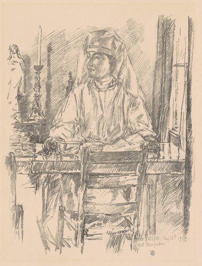 Infirmière de la Croix-Rouge - Frederick Childe Hassam