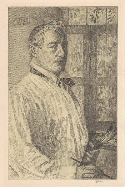 Autoportrait - Frederick Childe Hassam