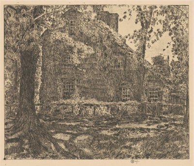 Le cottage Home Sweet Home, Easthampton - Frederick Childe Hassam