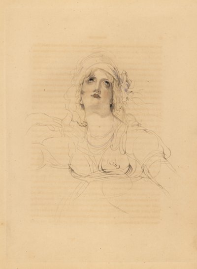 Portrait de Lady Emma Hamilton, maîtresse de Horatio Nelson - Frederick Christian Lewis