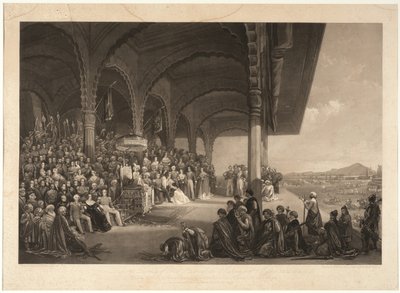 Le Dussorah Durbar de Son Altesse le Maharaja de Mysore - Frederick Christian Lewis