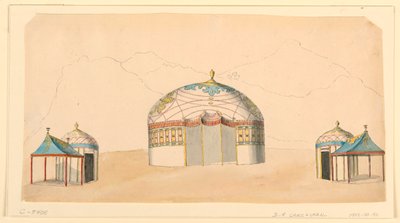 Dessins pour pavillons - Frederick Crace