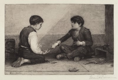 Les joueurs de Mora - Frederick Dielman