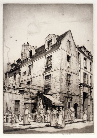 Petit marché français - Frederick G. Hall