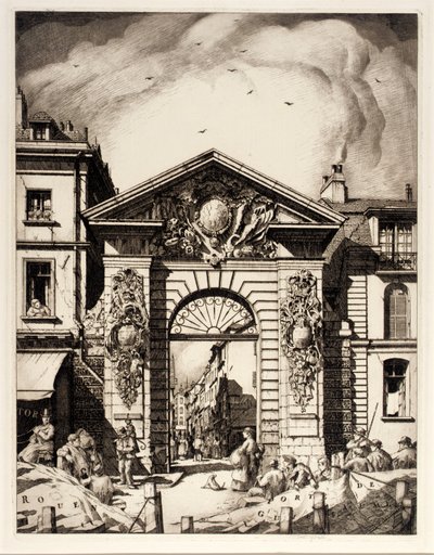 Rouen, Porte de Guillaume - Frederick G. Hall