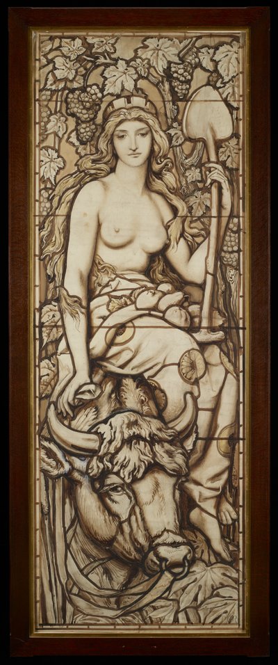 Terre, de la série Les Quatre Éléments, c.1888-89 - Frederick G. Smith