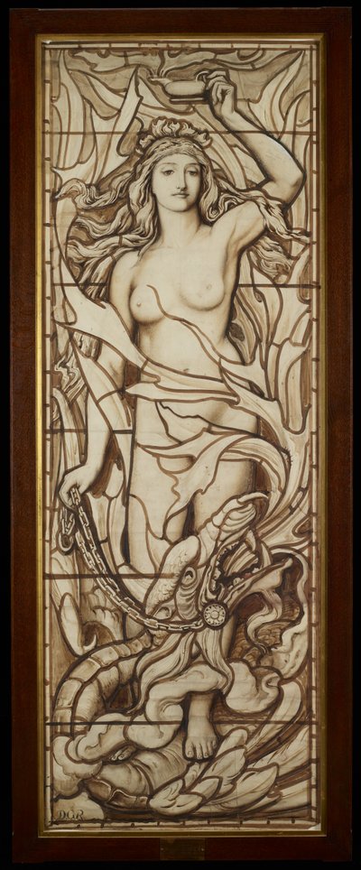 Feu, de la série Les Quatre Éléments, c.1888-89 - Frederick G. Smith