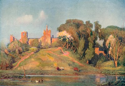 Un ancien fort dans le Suffolk, vers 1899 - Frederick George Cotman
