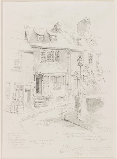 Atelier de Thomas Bewick, cimetière de l