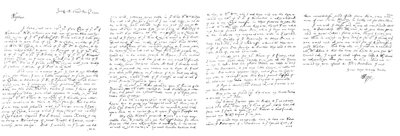 Lettre de Samuel Pepys à John Jackson, Esq, 1700, 1865 - Frederick George Netherclift