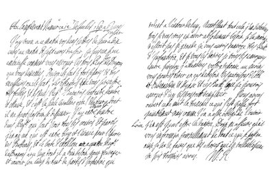 Lettre de Guillaume III Roi d