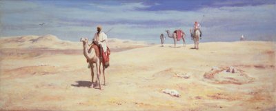 Arabes dans le désert - Frederick Goodall