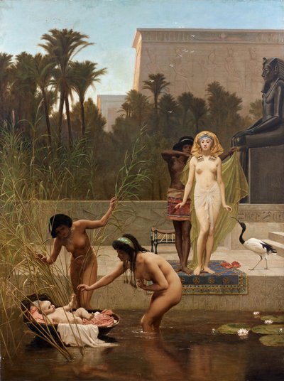 Moïse sauvé des eaux - Frederick Goodall