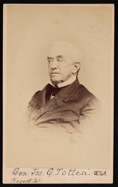 Portrait du Gen. Joseph Gilbert Totten 1788-1864, avant 1864 - Frederick Gutekunst