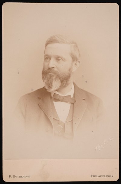 Portrait de Horatio Curtis Wood, Jr. 1841-1920, 1889 - Frederick Gutekunst
