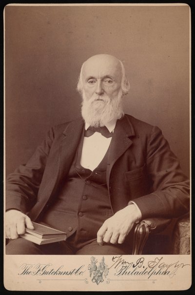 Portrait de William Bower Taylor 1821-1895, avril 1893 - Frederick Gutekunst