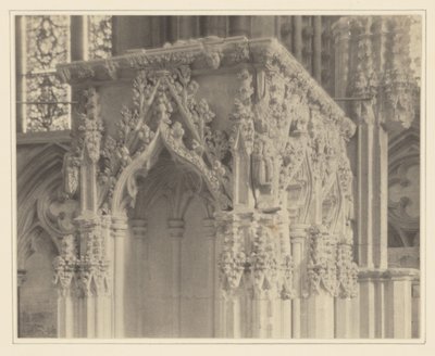 [Cathédrale de Lincoln, détail de la châsse portative] - Frederick H. Evans