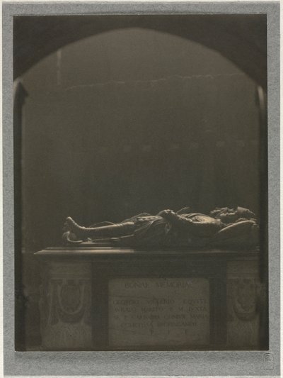 Abbaye de Westminster, tombe de Sir Georges Villiers (d. 1605) - Frederick Henry Evans