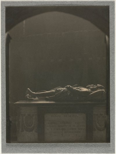 Abbaye de Westminster, tombe de Sir Georges Villiers - Frederick Henry Evans