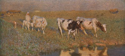 Le bassin de baignade, vers 1898, vers 1930 - Frederick Hall