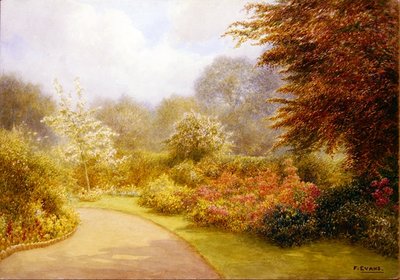 Azalées dans les jardins du presbytère, Brockhurst Hill - Frederick Henry Evans