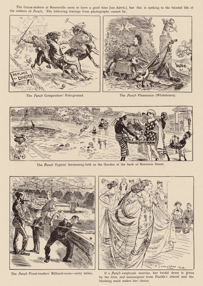 Dessins de "Punch" - Frederick Henry Townsend